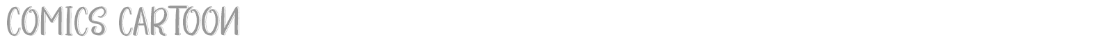 Comics Cartoon font preview